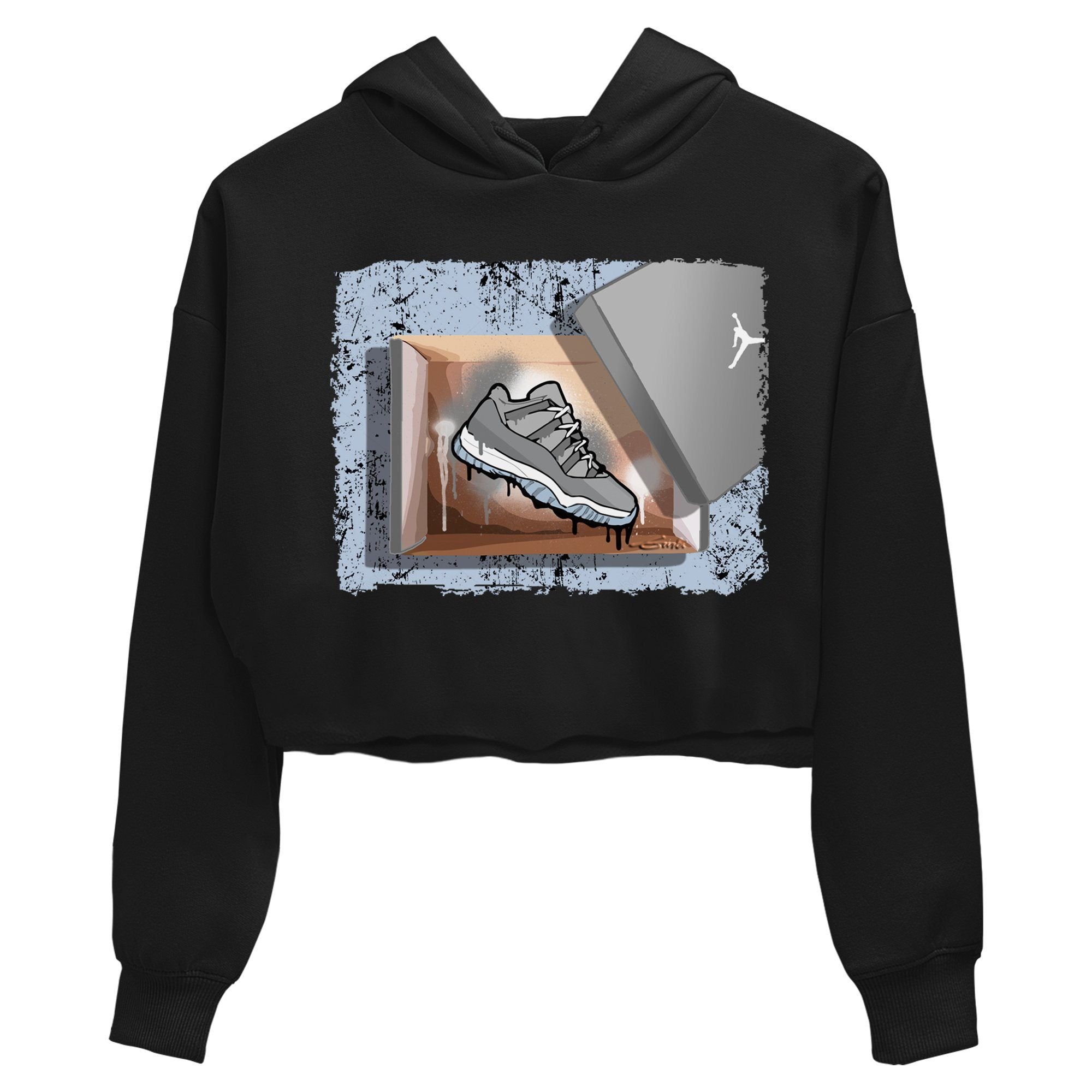 Jordan 11 Cool Grey Sneaker Match Tees New Kicks Sneaker Tees Jordan 11 Cool Grey Sneaker Release Tees Women's Shirts