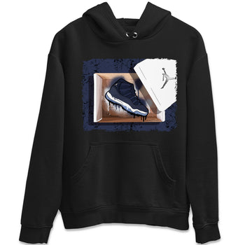 Jordan 11 Midnight Navy Sneaker Match Tees New Kicks Sneaker Tees Jordan 11 Midnight Navy Sneaker Release Tees Unisex Shirts