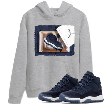 Jordan 11 Midnight Navy Sneaker Match Tees New Kicks Sneaker Tees Jordan 11 Midnight Navy Sneaker Release Tees Unisex Shirts