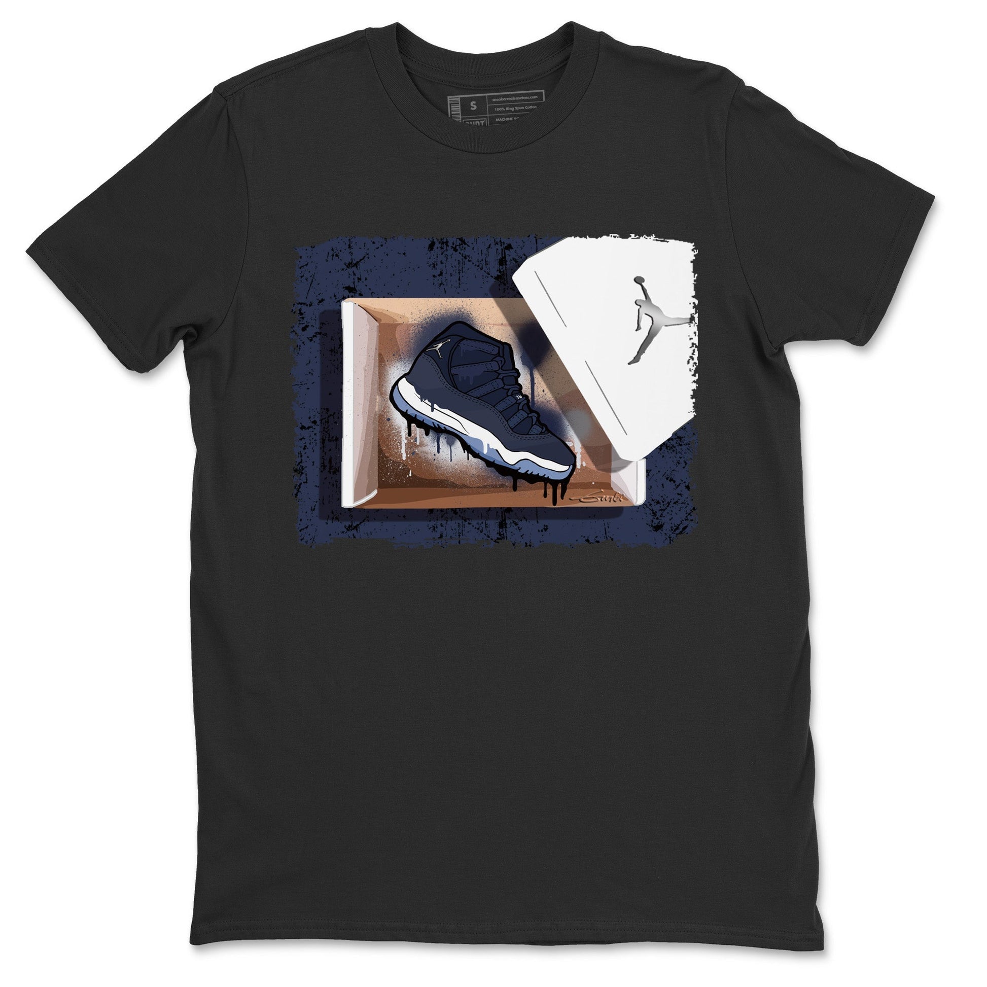 Jordan 11 Midnight Navy Sneaker Match Tees New Kicks Sneaker Tees Jordan 11 Midnight Navy Sneaker Release Tees Unisex Shirts