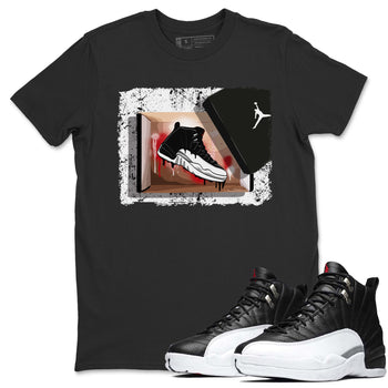 Jordan 12 Playoffs Sneaker Match Tees New Kicks Sneaker Tees Jordan 12 Playoffs Sneaker Release Tees Unisex Shirts