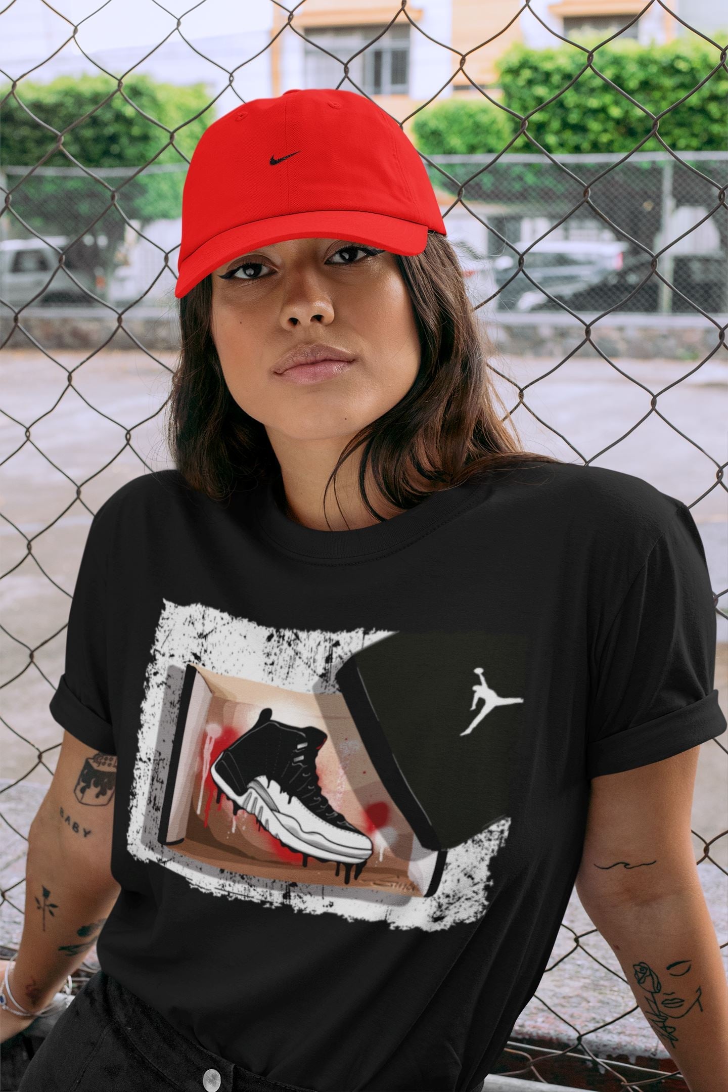 Jordan 12 Playoffs Sneaker Match Tees New Kicks Sneaker Tees Jordan 12 Playoffs Sneaker Release Tees Unisex Shirts