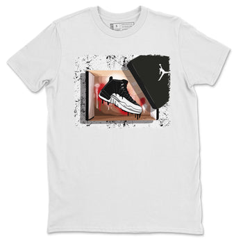 Jordan 12 Playoffs Sneaker Match Tees New Kicks Sneaker Tees Jordan 12 Playoffs Sneaker Release Tees Unisex Shirts