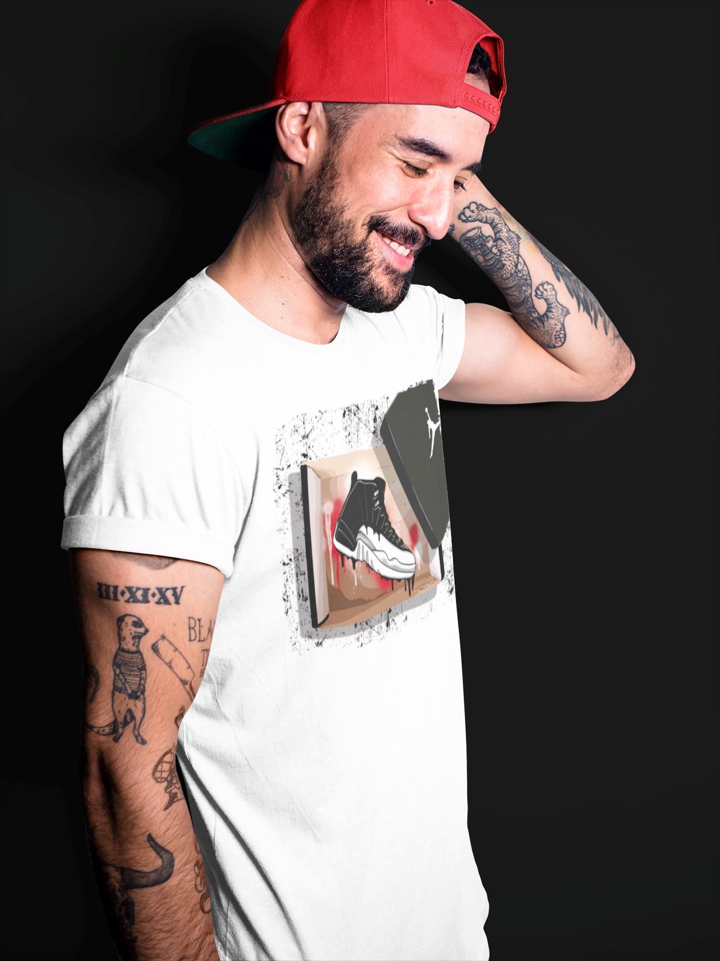 Jordan 12 Playoffs Sneaker Match Tees New Kicks Sneaker Tees Jordan 12 Playoffs Sneaker Release Tees Unisex Shirts