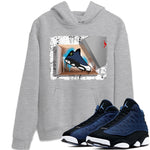 Jordan 13 Brave Blue Sneaker Match Tees New Kicks Sneaker Tees Jordan 13 Brave Blue Sneaker Release Tees Unisex Shirts