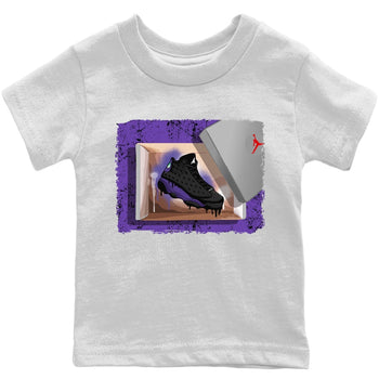 Jordan 13 Court Purple Sneaker Match Tees New Kicks Sneaker Tees Jordan 13 Court Purple Sneaker Release Tees Kids Shirts