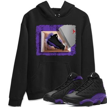 Jordan 13 Court Purple Sneaker Match Tees New Kicks Sneaker Tees Jordan 13 Court Purple Sneaker Release Tees Unisex Shirts