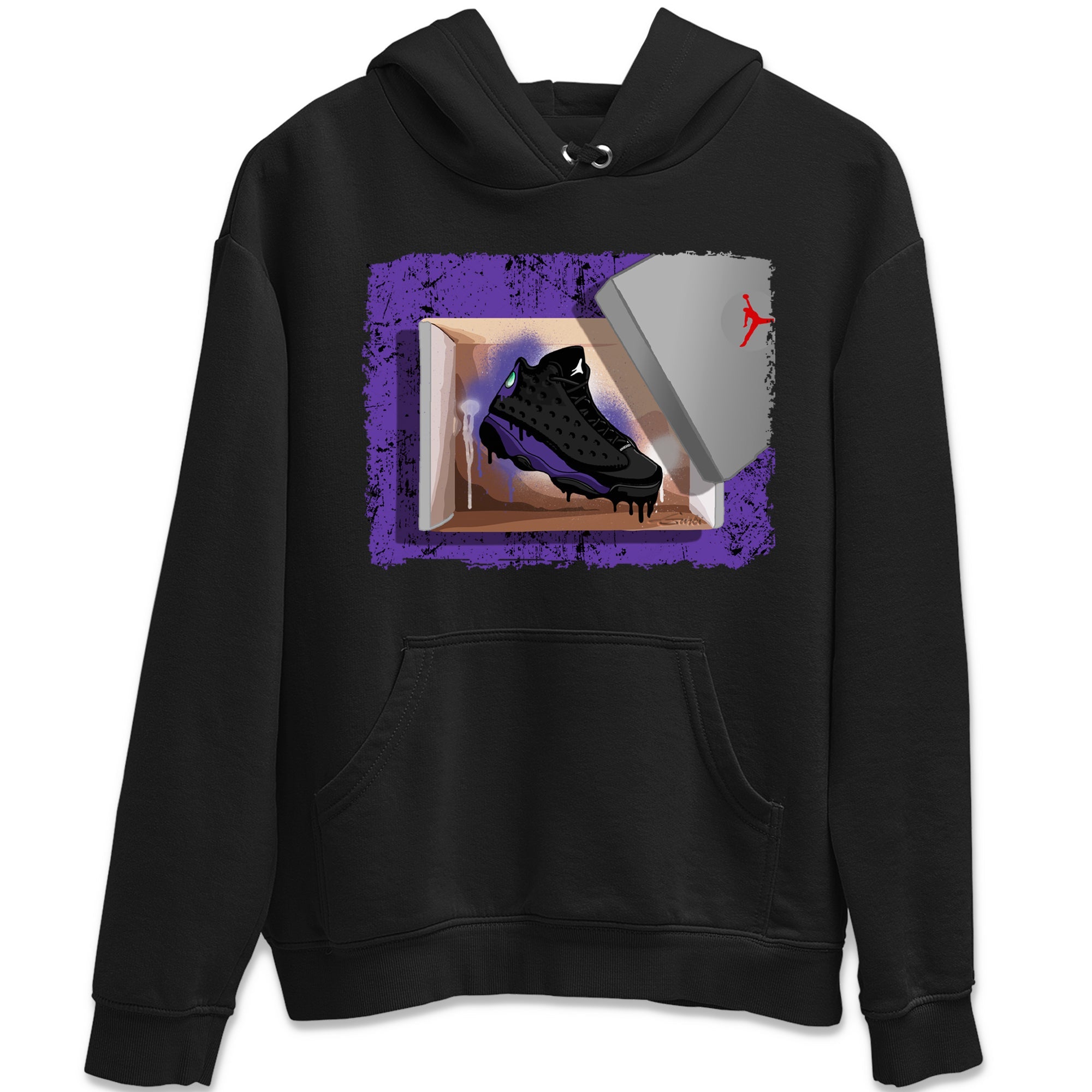 Jordan 13 Court Purple Sneaker Match Tees New Kicks Sneaker Tees Jordan 13 Court Purple Sneaker Release Tees Unisex Shirts