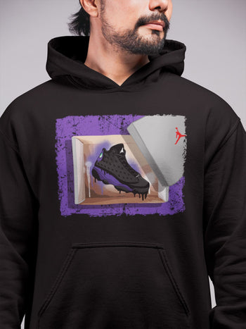 Jordan 13 Court Purple Sneaker Match Tees New Kicks Sneaker Tees Jordan 13 Court Purple Sneaker Release Tees Unisex Shirts