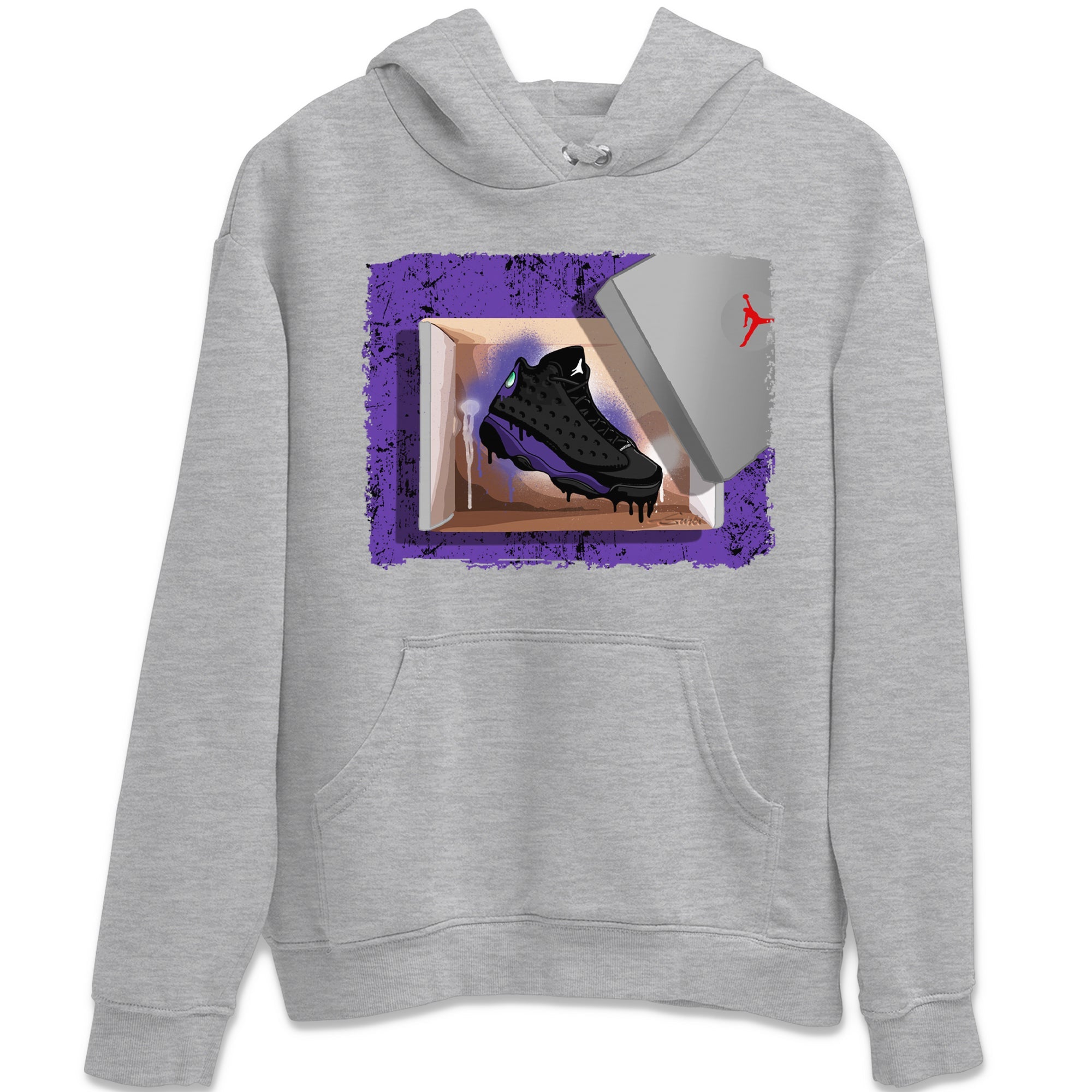 Jordan 13 Court Purple Sneaker Match Tees New Kicks Sneaker Tees Jordan 13 Court Purple Sneaker Release Tees Unisex Shirts