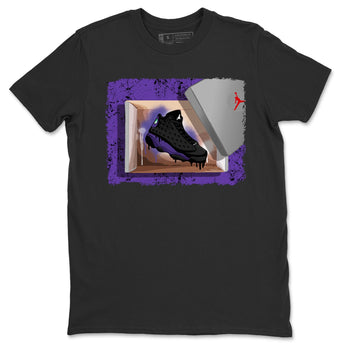 Jordan 13 Court Purple Sneaker Match Tees New Kicks Sneaker Tees Jordan 13 Court Purple Sneaker Release Tees Unisex Shirts