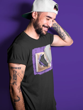 Jordan 13 Court Purple Sneaker Match Tees New Kicks Sneaker Tees Jordan 13 Court Purple Sneaker Release Tees Unisex Shirts