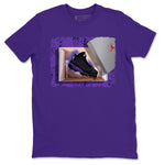Jordan 13 Court Purple Sneaker Match Tees New Kicks Sneaker Tees Jordan 13 Court Purple Sneaker Release Tees Unisex Shirts