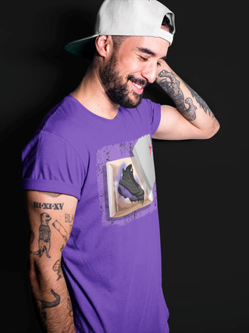 Jordan 13 Court Purple Sneaker Match Tees New Kicks Sneaker Tees Jordan 13 Court Purple Sneaker Release Tees Unisex Shirts