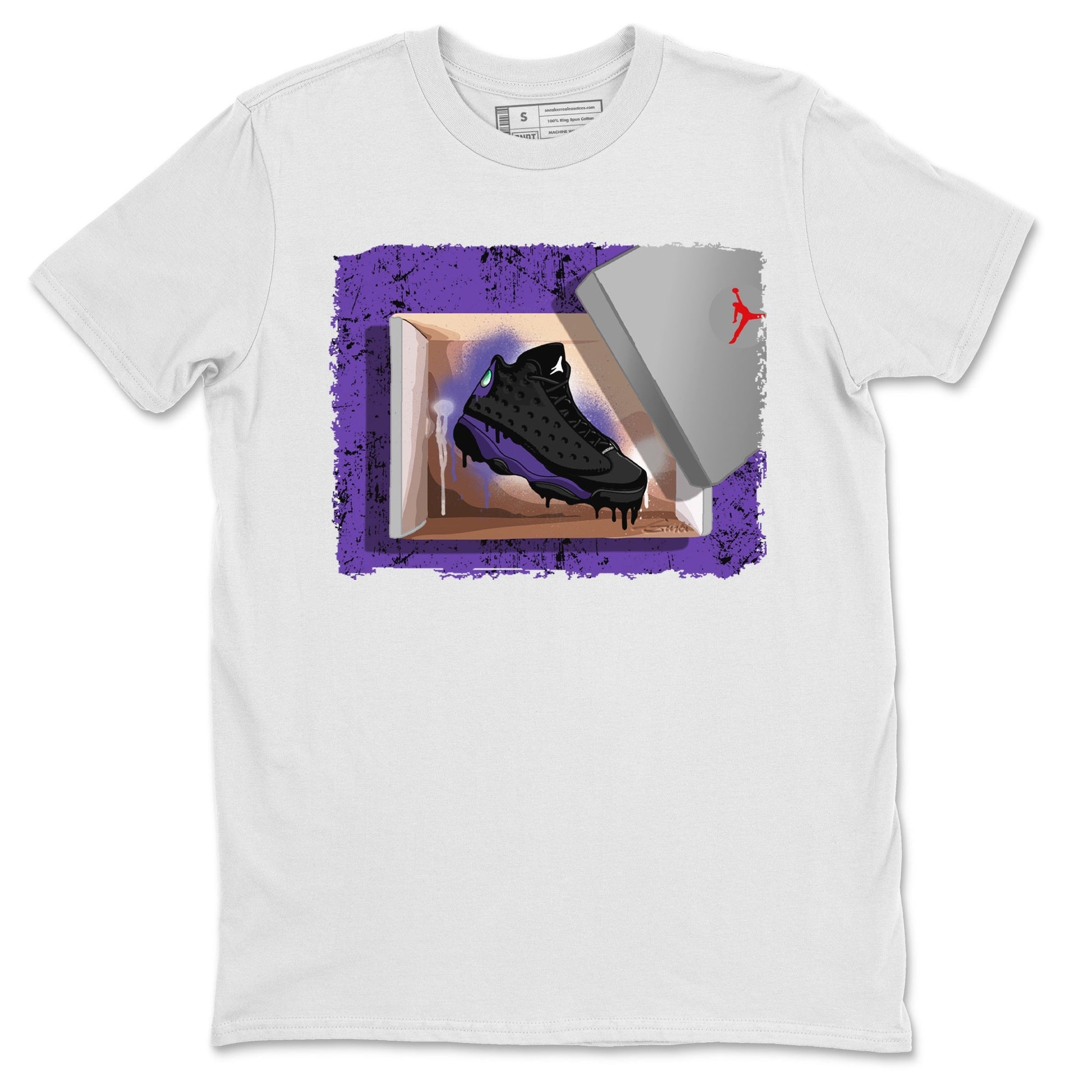 Jordan 13 Court Purple Sneaker Match Tees New Kicks Sneaker Tees Jordan 13 Court Purple Sneaker Release Tees Unisex Shirts