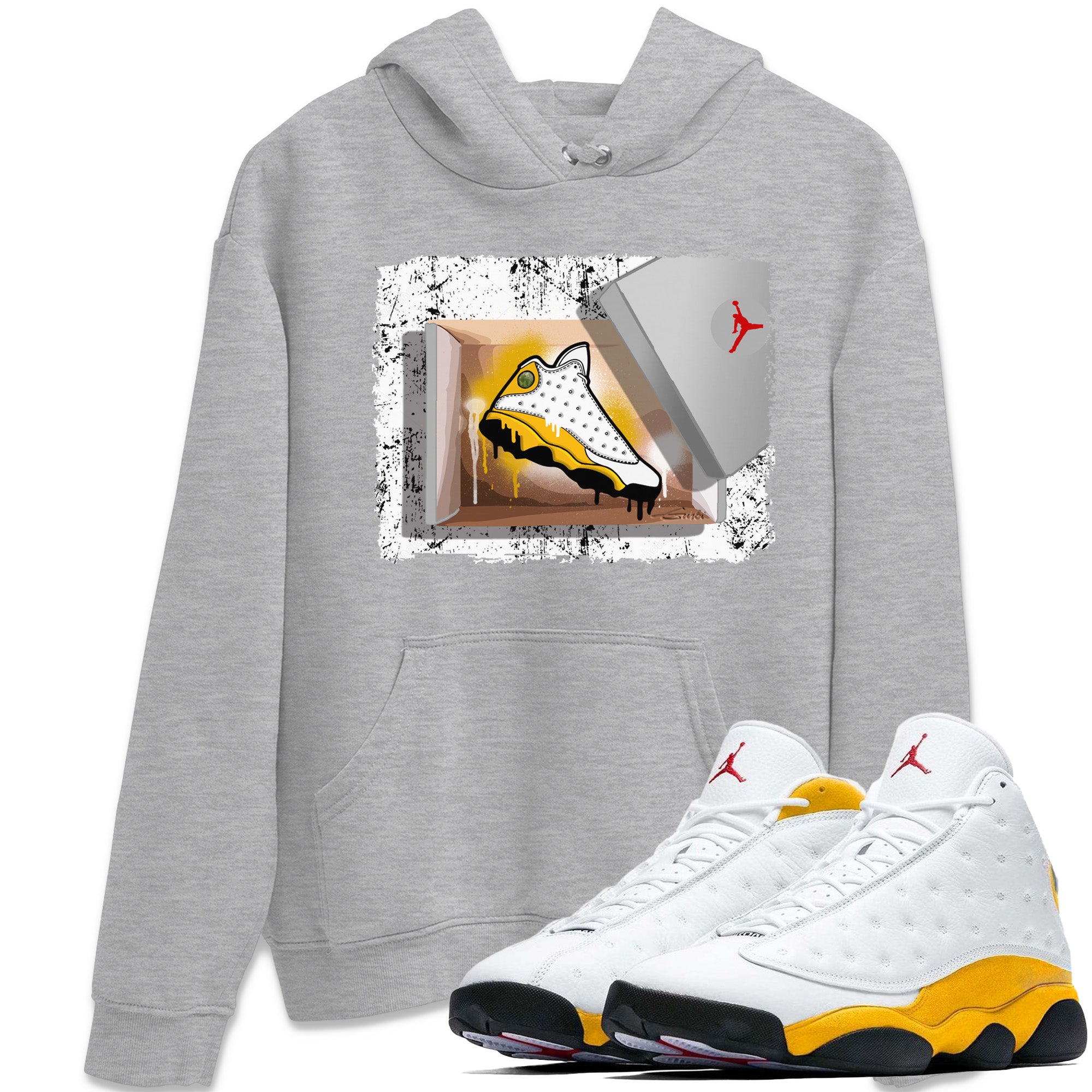 Jordan 13 Del Sol Sneaker Match Tees New Kicks Sneaker Tees Jordan 13 Del Sol Sneaker Release Tees Unisex Shirts