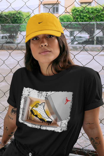 Jordan 13 Del Sol Sneaker Match Tees New Kicks Sneaker Tees Jordan 13 Del Sol Sneaker Release Tees Unisex Shirts