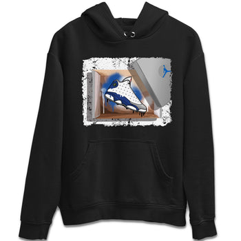 Jordan 13 French Blue Sneaker Match Tees New Kicks Sneaker Tees Jordan 13 French Blue Sneaker Release Tees Unisex Shirts