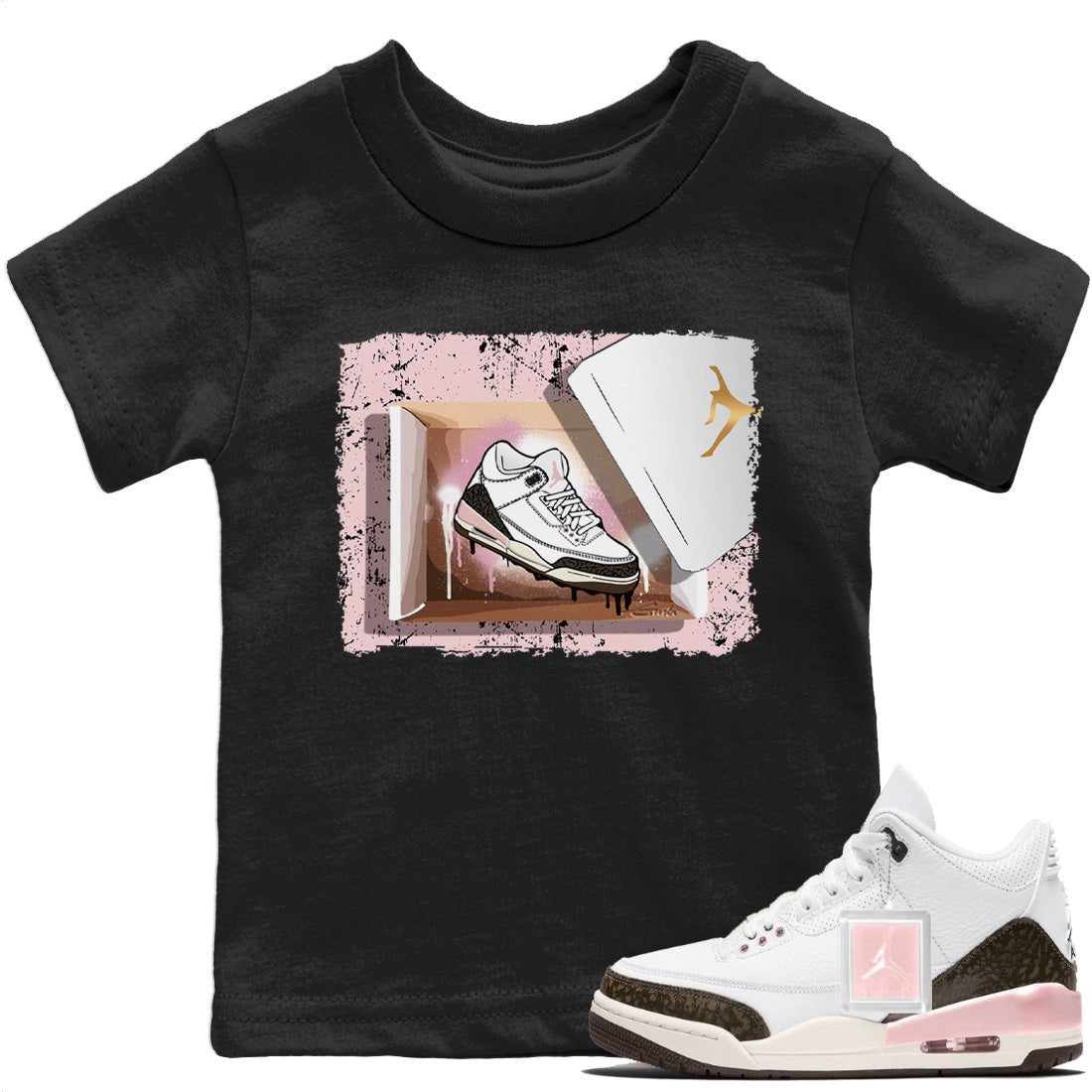 Jordan 3 Atmosphere Sneaker Match Tees New Kicks Sneaker Tees Jordan 3 Atmosphere Sneaker Release Tees Kids Shirts