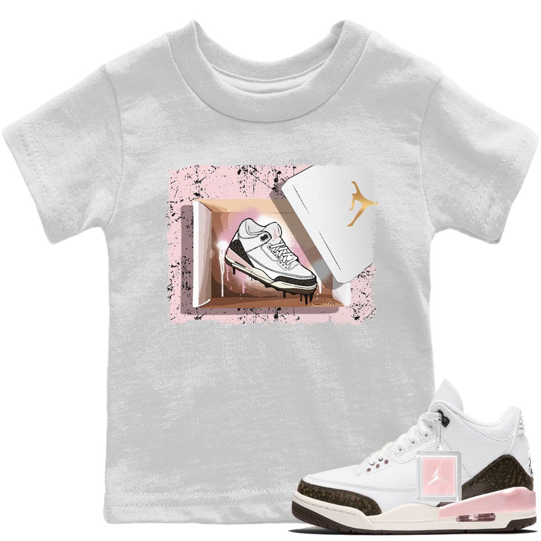 Jordan 3 Atmosphere Sneaker Match Tees New Kicks Sneaker Tees Jordan 3 Atmosphere Sneaker Release Tees Kids Shirts