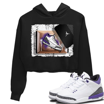 Jordan 3 Dark Iris Sneaker Match Tees New Kicks Sneaker Tees Jordan 3 Dark Iris Sneaker Release Tees Women's Shirts