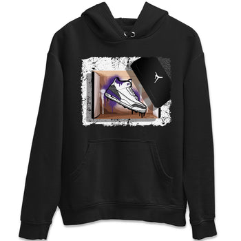 Jordan 3 Dark Iris Sneaker Match Tees New Kicks Sneaker Tees Jordan 3 Dark Iris Sneaker Release Tees Unisex Shirts