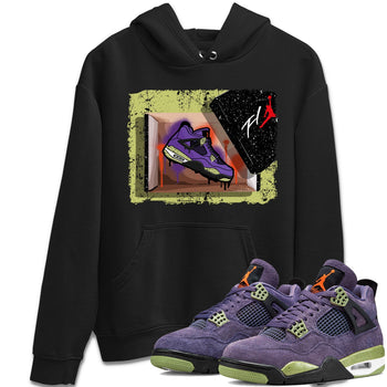 Jordan 4 Canyon Purple Sneaker Match Tees New Kicks Sneaker Tees Jordan 4 Canyon Purple Sneaker Release Tees Unisex Shirts