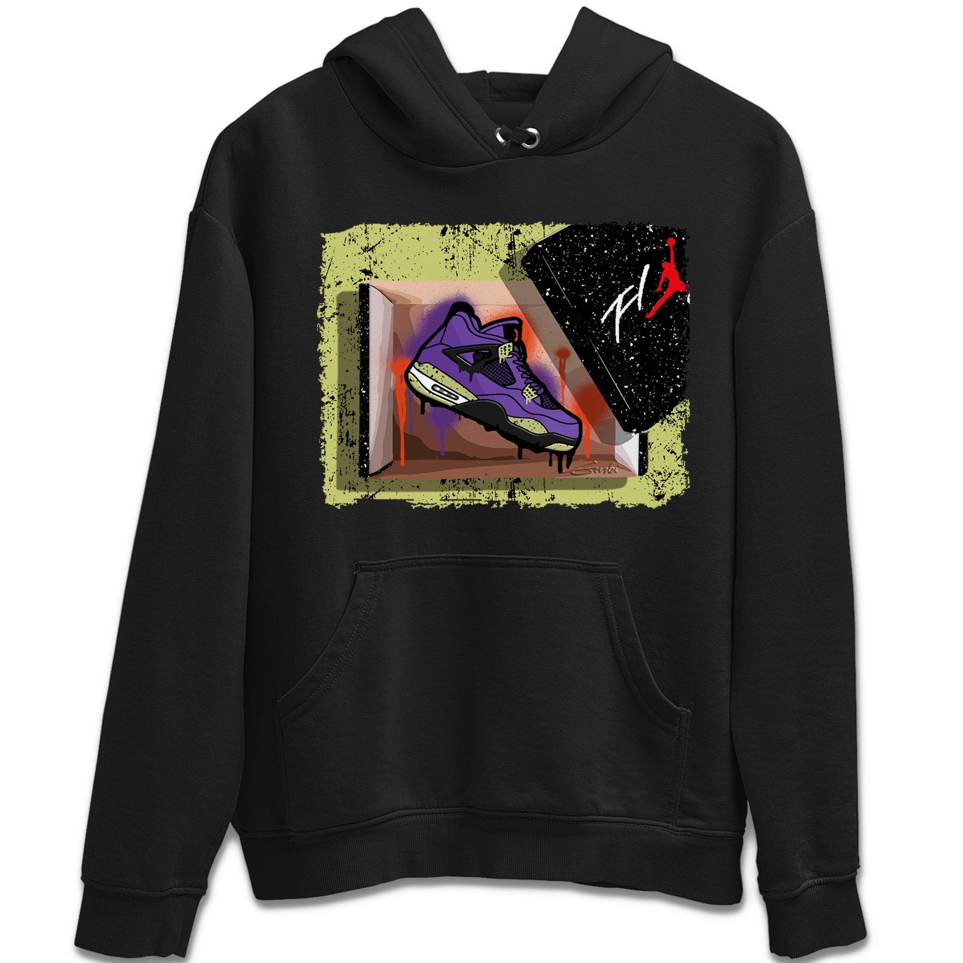 Jordan 4 Canyon Purple Sneaker Match Tees New Kicks Sneaker Tees Jordan 4 Canyon Purple Sneaker Release Tees Unisex Shirts