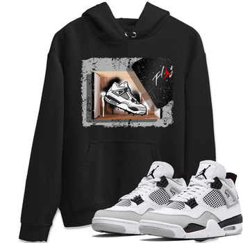 Jordan 4 Military Black Sneaker Match Tees New Kicks Sneaker Tees Jordan 4 Military Black Sneaker Release Tees Unisex Shirts