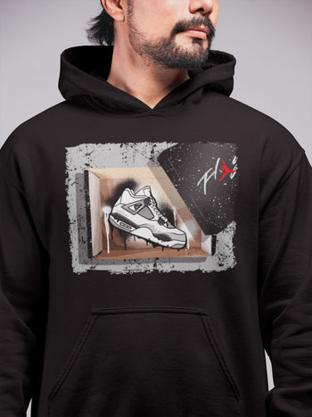 Jordan 4 Military Black Sneaker Match Tees New Kicks Sneaker Tees Jordan 4 Military Black Sneaker Release Tees Unisex Shirts