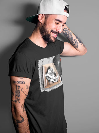 Jordan 4 Military Black Sneaker Match Tees New Kicks Sneaker Tees Jordan 4 Military Black Sneaker Release Tees Unisex Shirts