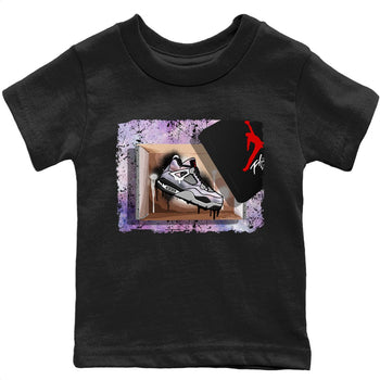 Jordan 4 Zen Master Sneaker Match Tees New Kicks Sneaker Tees Jordan 4 Zen Master Sneaker Release Tees Kids Shirts