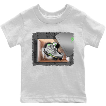 Jordan 5 Green Bean Sneaker Match Tees New Kicks Sneaker Tees Jordan 5 Green Bean Sneaker Release Tees Kids Shirts