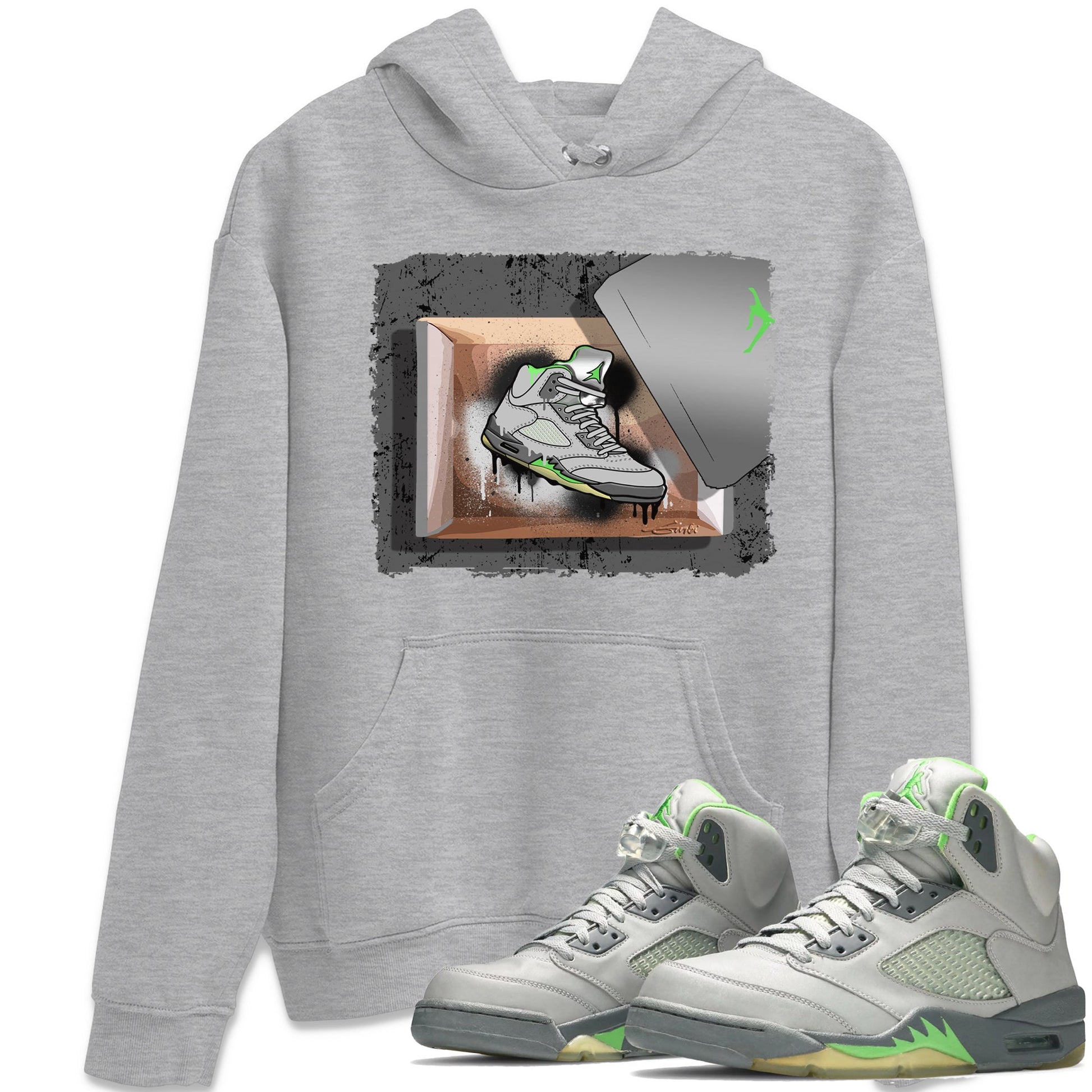 Jordan 5 Green Bean Sneaker Match Tees New Kicks Sneaker Tees Jordan 5 Green Bean Sneaker Release Tees Unisex Shirts