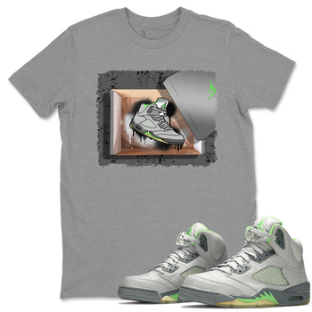 Jordan 5 Green Bean Sneaker Match Tees New Kicks Sneaker Tees Jordan 5 Green Bean Sneaker Release Tees Unisex Shirts