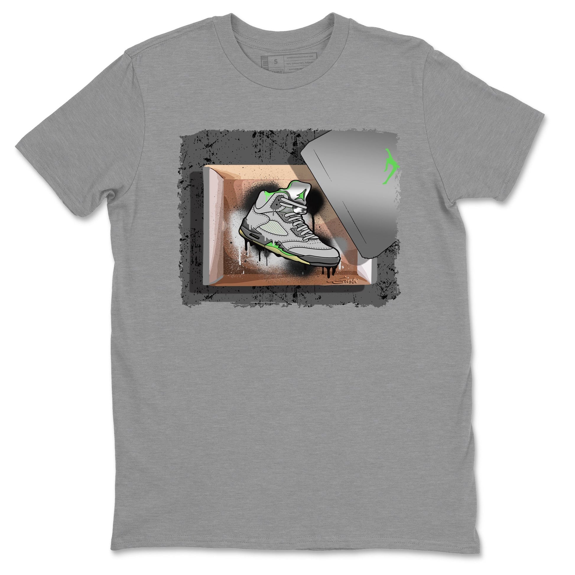 Jordan 5 Green Bean Sneaker Match Tees New Kicks Sneaker Tees Jordan 5 Green Bean Sneaker Release Tees Unisex Shirts