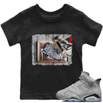 Jordan 6 Georgetown Sneaker Match Tees New Kicks Sneaker Tees Jordan 6 Georgetown Sneaker Release Tees Kids Shirts