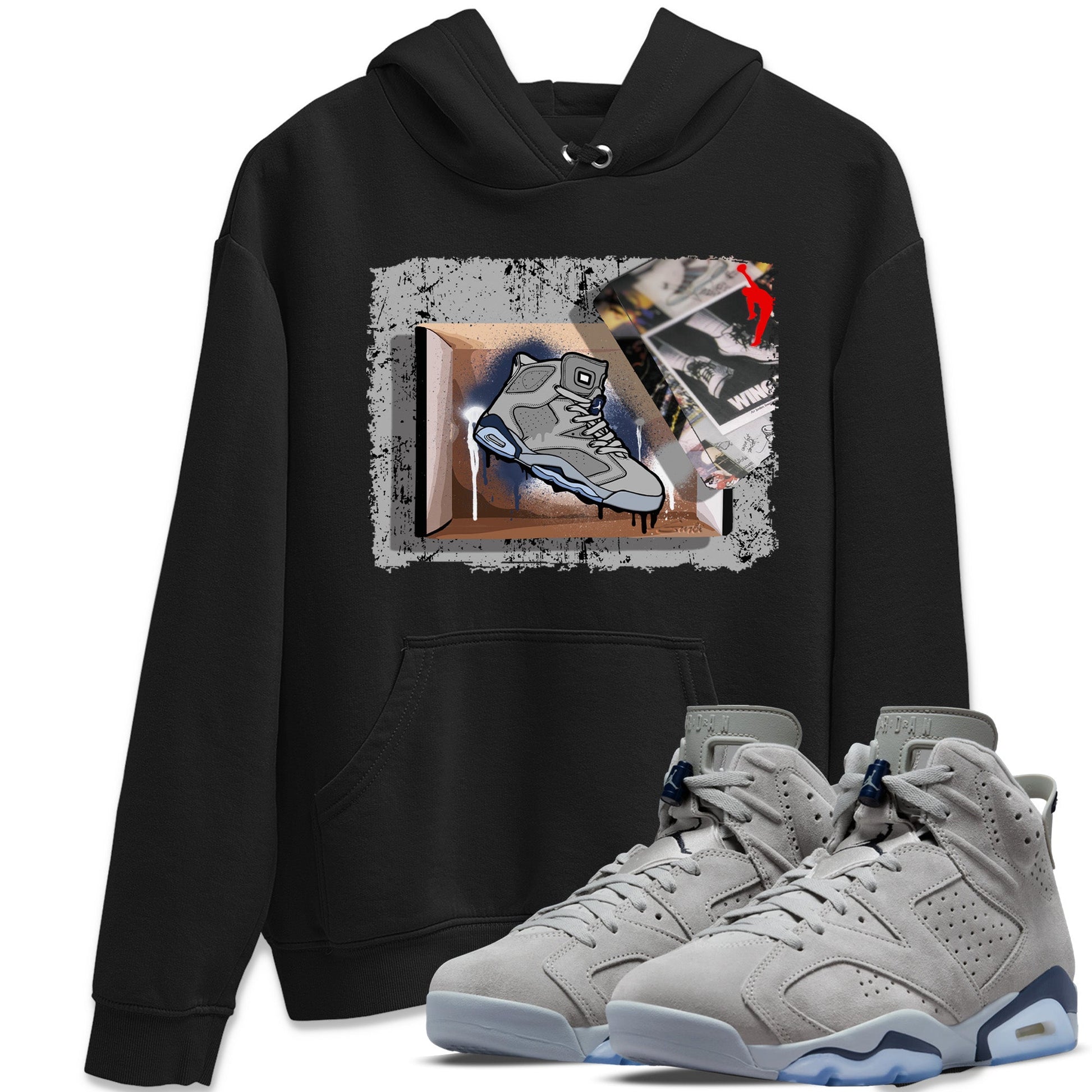 Jordan 6 Georgetown Sneaker Match Tees New Kicks Sneaker Tees Jordan 6 Georgetown Sneaker Release Tees Unisex Shirts