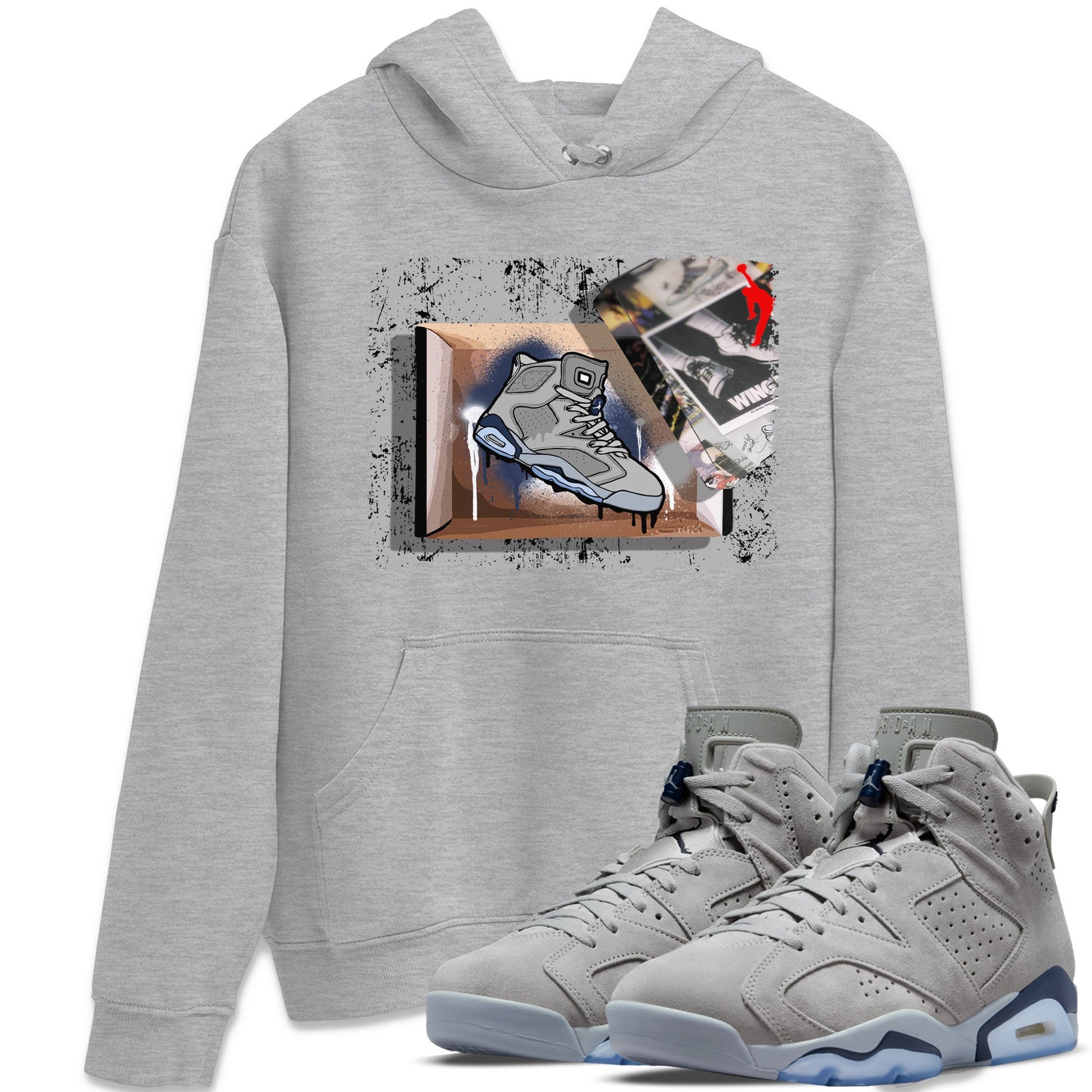 Jordan 6 Georgetown Sneaker Match Tees New Kicks Sneaker Tees Jordan 6 Georgetown Sneaker Release Tees Unisex Shirts