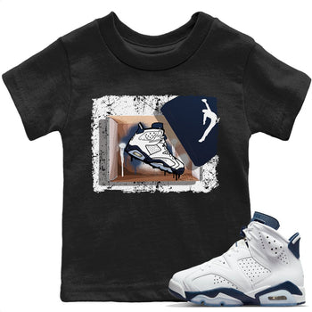 Jordan 6 Midnight Navy Sneaker Match Tees New Kicks Sneaker Tees Jordan 6 Midnight Navy Sneaker Release Tees Kids Shirts