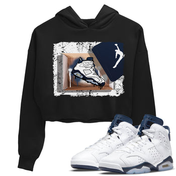 Jordan 6 Midnight Navy Sneaker Match Tees New Kicks Sneaker Tees Jordan 6 Midnight Navy Sneaker Release Tees Women's Shirts