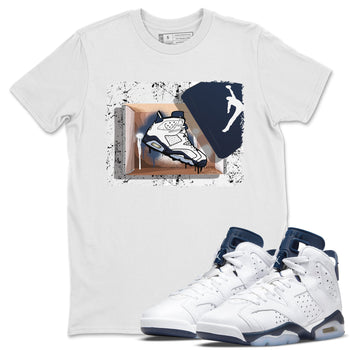 Jordan 6 Midnight Navy Sneaker Match Tees New Kicks Sneaker Tees Jordan 6 Midnight Navy Sneaker Release Tees Unisex Shirts