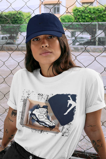 Jordan 6 Midnight Navy Sneaker Match Tees New Kicks Sneaker Tees Jordan 6 Midnight Navy Sneaker Release Tees Unisex Shirts