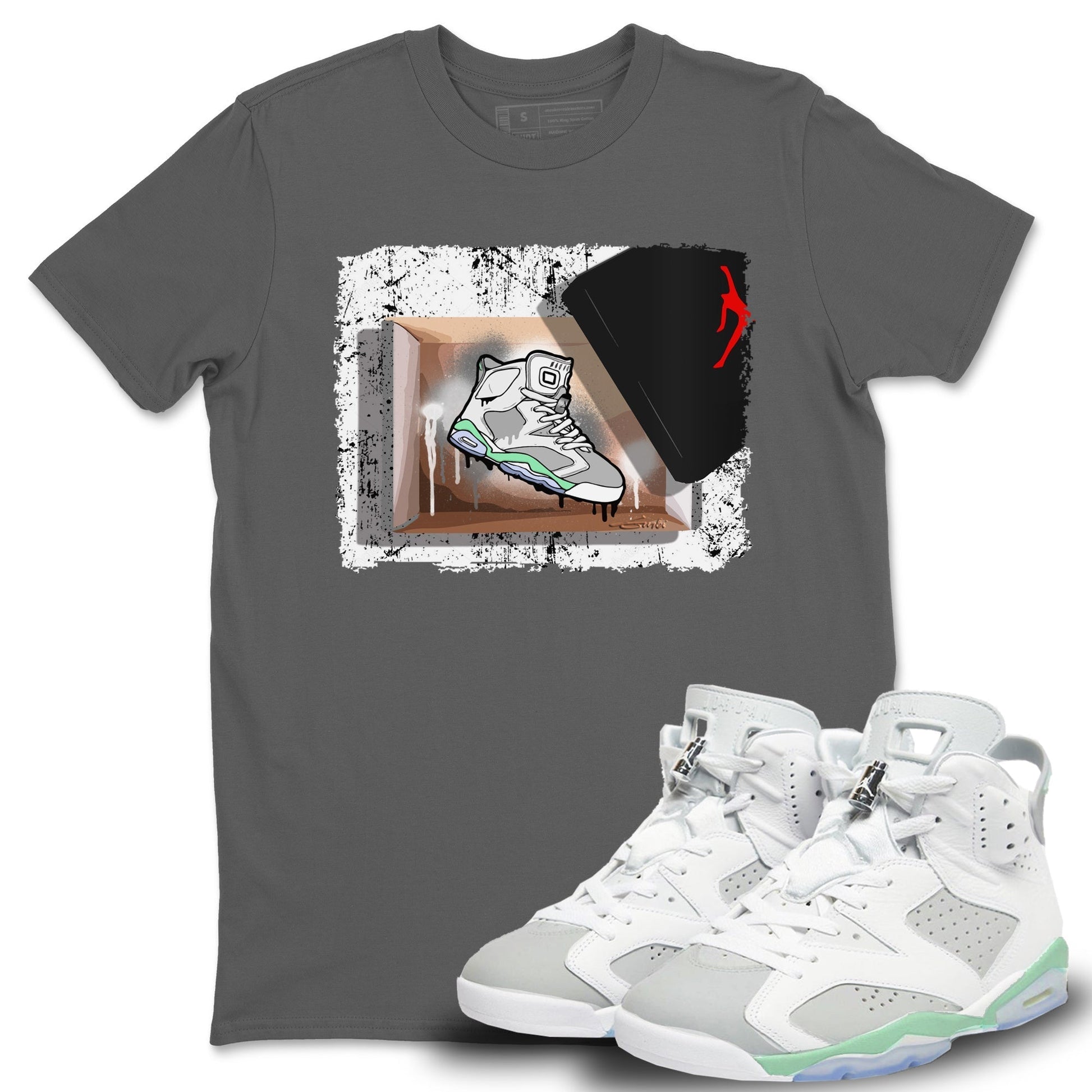 Jordan 6 Mint Foam Sneaker Match Tees New Kicks Sneaker Tees Jordan 6 Mint Foam Sneaker Release Tees Unisex Shirts