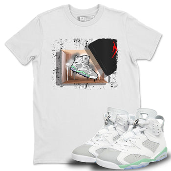 Jordan 6 Mint Foam Sneaker Match Tees New Kicks Sneaker Tees Jordan 6 Mint Foam Sneaker Release Tees Unisex Shirts