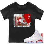 Jordan 6 Red Velvet Cookies Sneaker Match Tees New Kicks Sneaker Tees Jordan 6 Red Velvet Cookies Sneaker Release Tees Kids Shirts