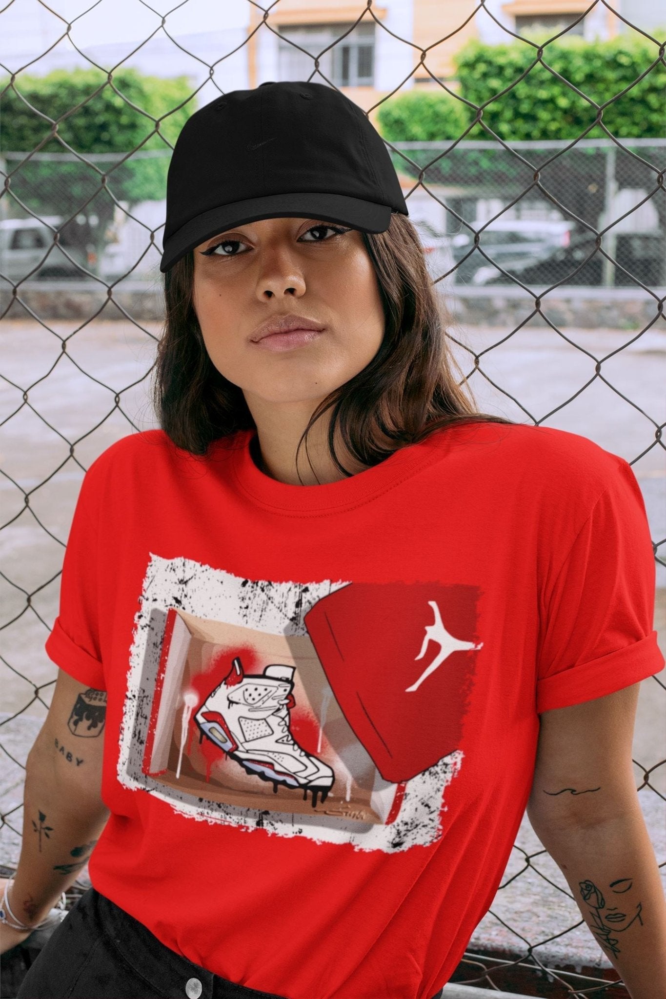 Jordan 6 Red Velvet Cookies Sneaker Match Tees New Kicks Sneaker Tees Jordan 6 Red Velvet Cookies Sneaker Release Tees Unisex Shirts