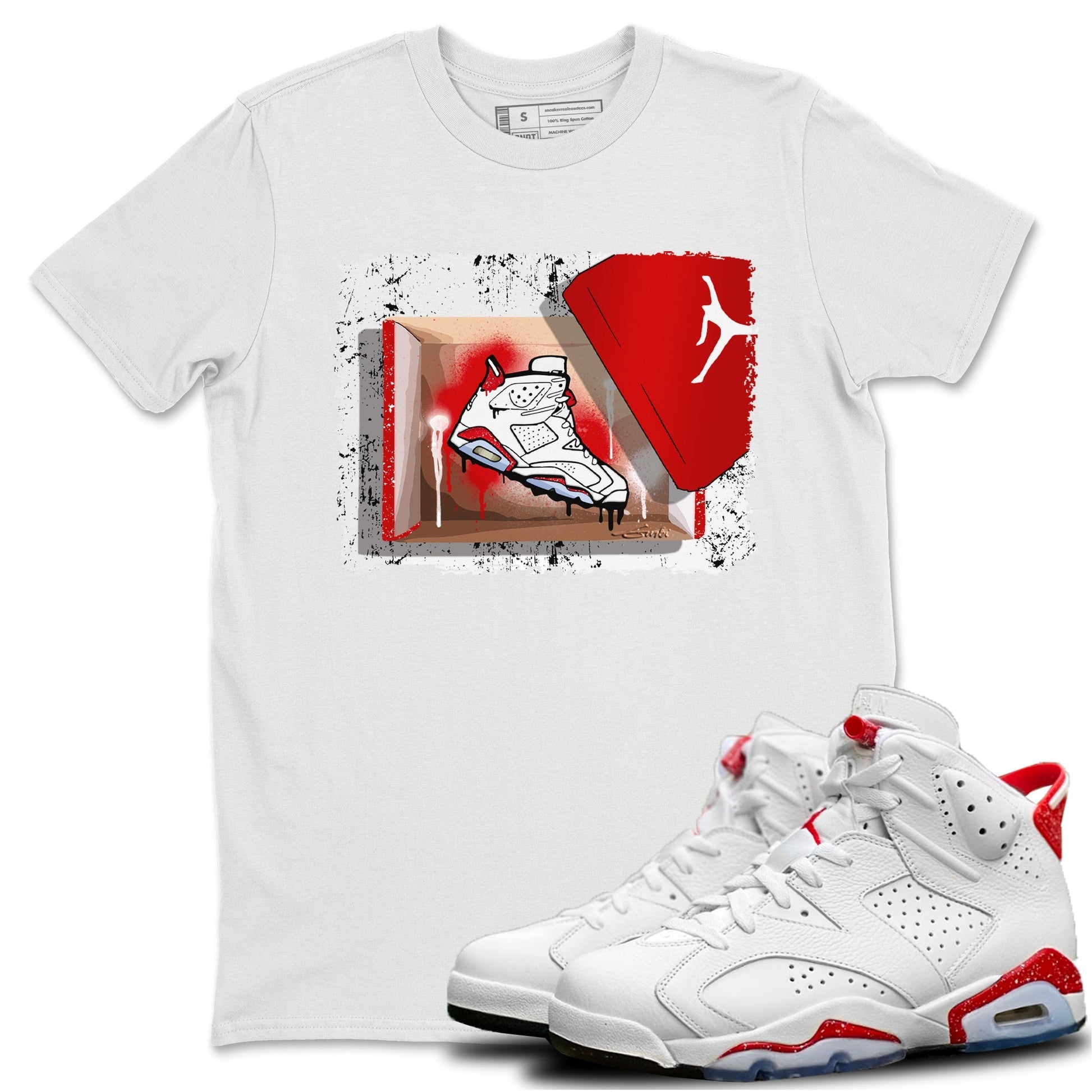 Jordan 6 Red Velvet Cookies Sneaker Match Tees New Kicks Sneaker Tees Jordan 6 Red Velvet Cookies Sneaker Release Tees Unisex Shirts