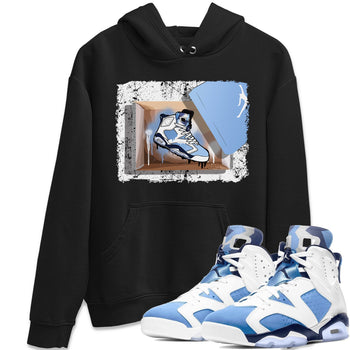 Jordan 6 UNC Sneaker Match Tees New Kicks Sneaker Tees Jordan 6 UNC Sneaker Release Tees Unisex Shirts