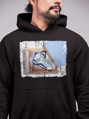 Jordan 6 UNC Sneaker Match Tees New Kicks Sneaker Tees Jordan 6 UNC Sneaker Release Tees Unisex Shirts